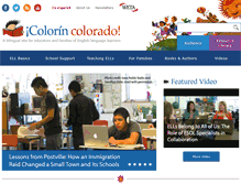 Tablet Screenshot of colorincolorado.org